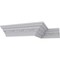 Ekena Millwork 2 3/4"H x 3 1/8"P x 4 1/4"F x 94 1/2"L Nexus Crown Moulding MLD02X03X04NE - alternate 5